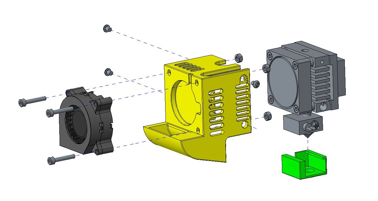 Weedo X40 Coolingsystem